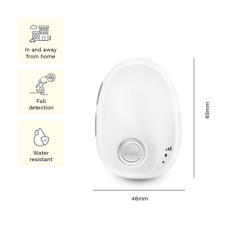 GPS Alarm Pendant Features