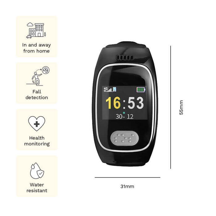 Personal Alarm Watch with Fall Detection